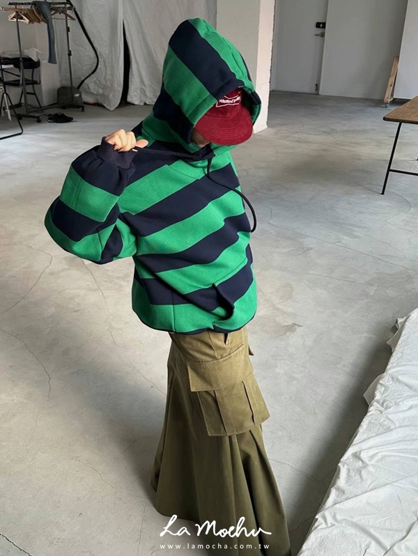 立體口袋工作傘裙